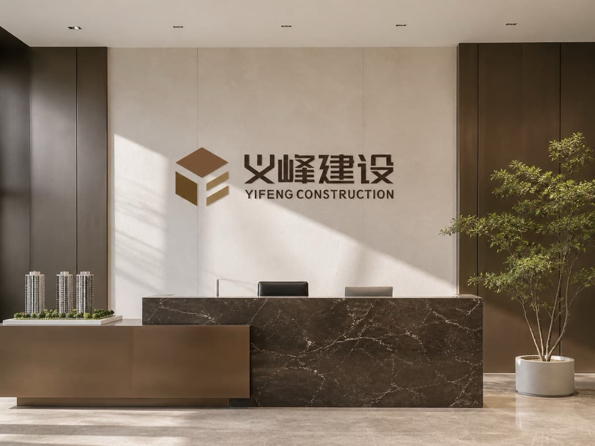 义峰建设公司前台
